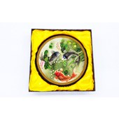 景泰蓝碳盘（好运锦鲤）