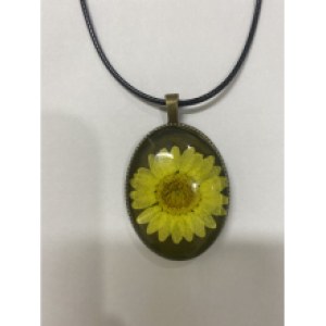 押花吊坠（小雏菊）