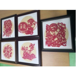 剪纸画
