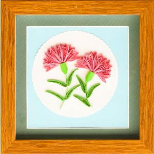 衍纸摆件(花卉)-48元-碧岭职康 (10)