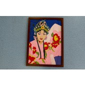 戏曲人物花旦图