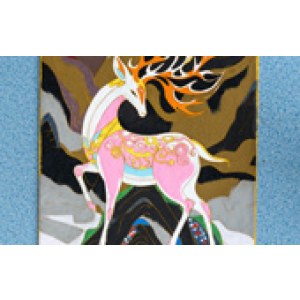 敦煌壁画（鹿）